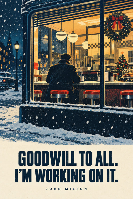 John Milton Christmas Card - Goodwill